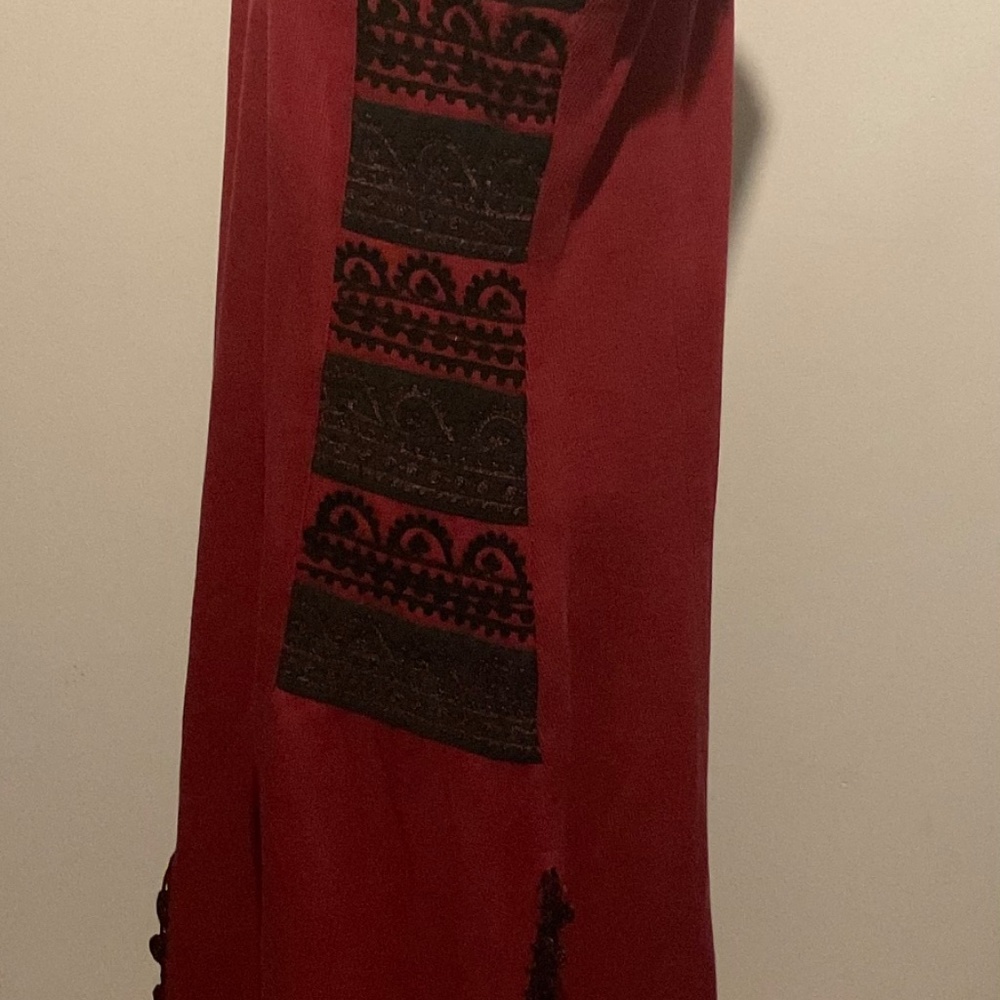 VINTAGE Unknown Brand Embroidered Dress size L/XL - Picture 14 of 16